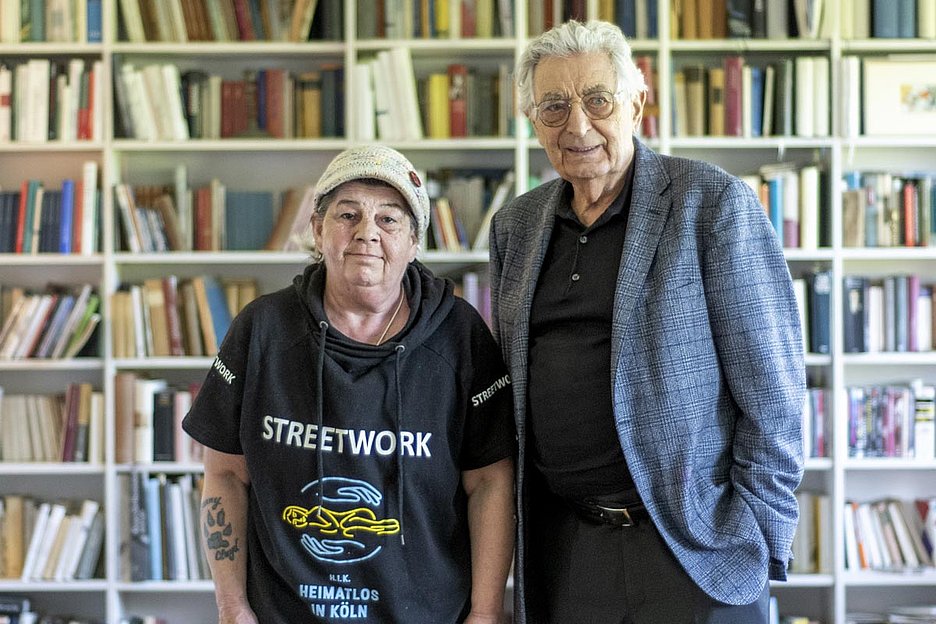 Foto: Jennifer Rumbach / Stadtrevue Mischen sich ein: Linda Rennings und Gerhart Baum