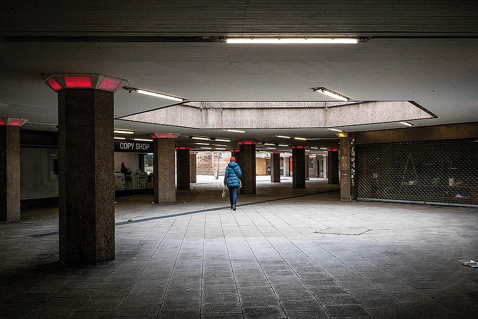 Foto: Dörthe Boxberg / Stadtrevue »Es ist nicht die Schuld des Platzes«: Kunstpassage am Ebertplatz
