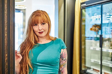 Expertin, wenn es um Schaumwein geht: Ronja Morgenstern vom Prunier