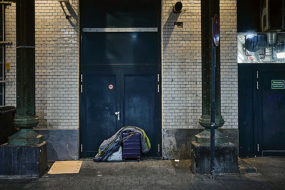 Foto: Thomas Schäkel / Stadtrevue Hier soll es bald ein Nachtcafé für Obdachlose geben: »Überlebensstation Gulliver« nahe dem Hauptbahnhof