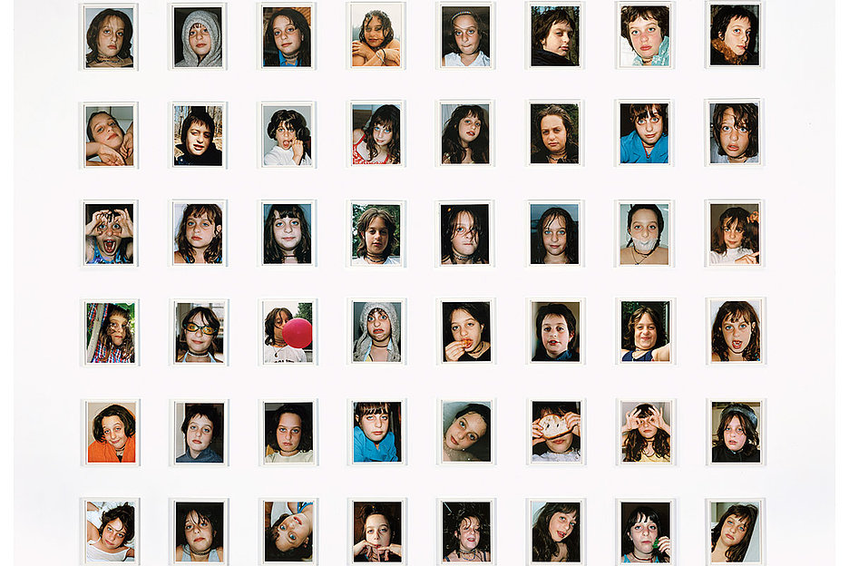 courtesy Roni Horn und Hauser & Wirth; © Roni Horn Roni Horn, This is Me, This is You, 1997–2000, Aufgezogene und gerahmte C-Prints, 96-teilig, je 31,8 × 26 cm courtesy Roni Horn und Hauser & Wirth; © Roni Horn
