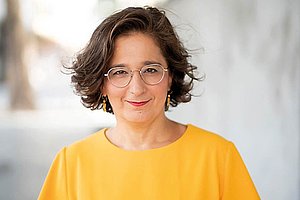Eine der vielen Diasporastimmen: Isabel Schayani; Foto: WDR