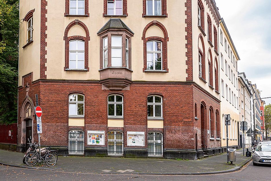 Einige Mitarbeiter sind schon gegangen: Geschäftsstelle des Kölner Flüchtlingsrats an der Herwarthstraße  