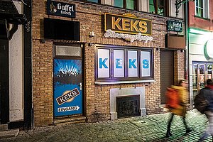 Die Tür steht nicht immer auf: Das »Keks« in der Altstadt