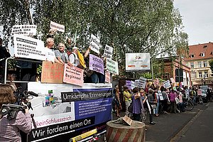 Die Keupstraße fordert ein Mahnmal: Protestaktion im Juni 2019