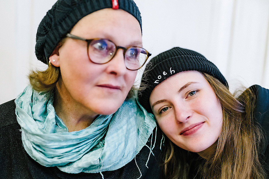 Foto: Susanne Troll »Sie hat sich von mir mitreißen lassen«: Lisa Vierhaus mit ihrer Mutter