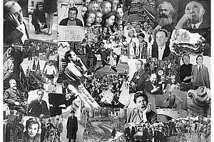 »Schnittvorlage«, 2009, Fotokopien auf Papier, 29,7 × 42 cm © Courtesy Marcel Odenbach und / and Galerie Gisela Capitain, Köln, VG Bild-Kunst, Bonn 2020