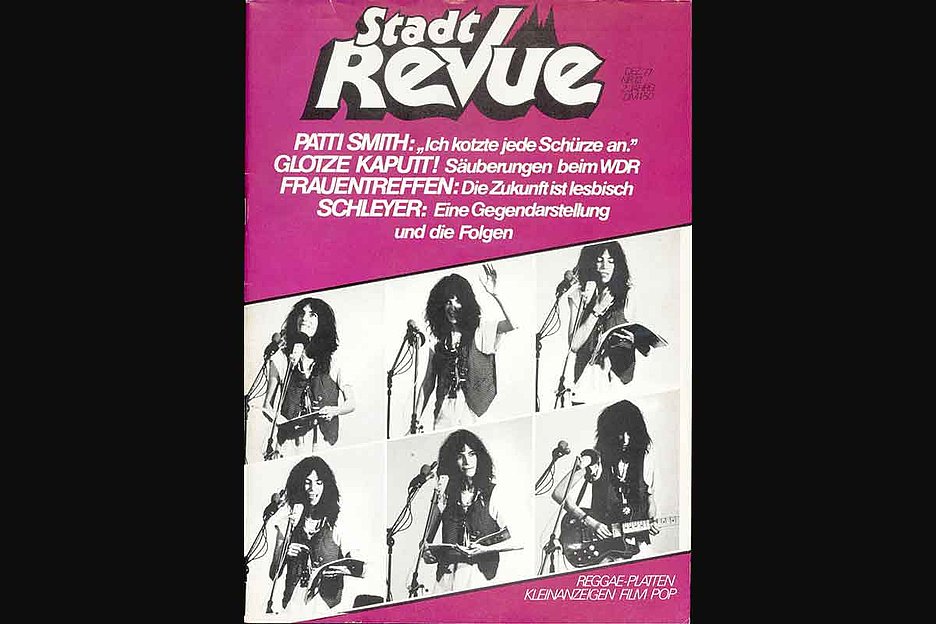 Juli 1978 Die Musiker-Initiative Kölner Jazzhaus gibt in der Stadtrevue ihre Gründung bekannt und will für ihren eigenen Spielort kämpfen. Das wird acht Jahre später der Stadtgarten.