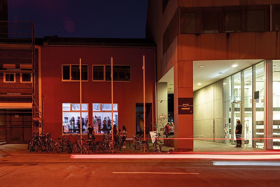 Foto: Dörthe Boxberg / Stadtrevue Bald schon an einem neuen Ort: KHM-Ausstellungsraum Glasmoog