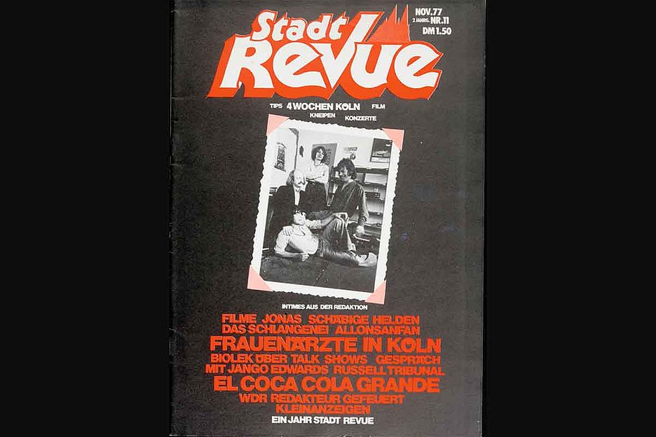 November 1977 Auch dem Gedenken an den ermordeten Hanns Martin Schleyer verweigert sich die Stadtrevue — und verliert darüber Alfred Biolek, der als Kolumnist bei uns hätte einsteigen sollen.