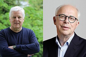 Herausforderer Andreas Kossiski, SPD und Jörg Detjen von den Linken