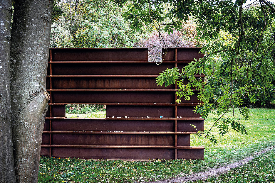 Foto: Dörthe Boxberg Simon Ungers’ »Wall« als Zentrum des Gedenkorts