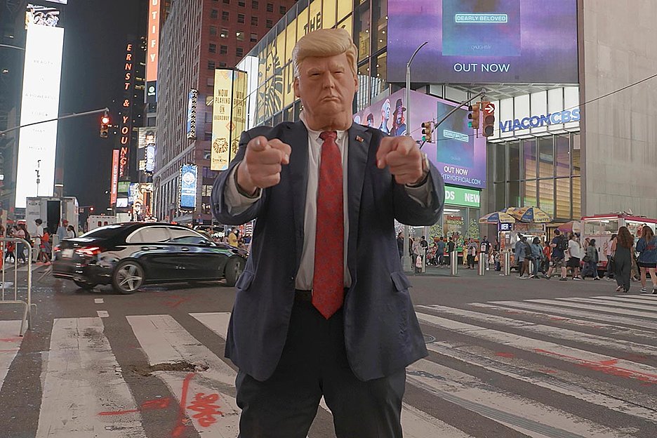 Er ist wieder da: Donald Trump