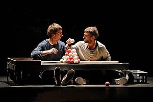 Gehen gleich los: »Runners« von Hippana.Maleta, Foto: Bernadette Fink