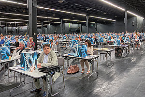 Blick in die Seele der CDU: Parteitag in der Koelnmesse