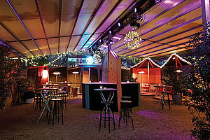 Winterstimmung, die wärmt: Das Jaki in der Stadtgarten Winterbar