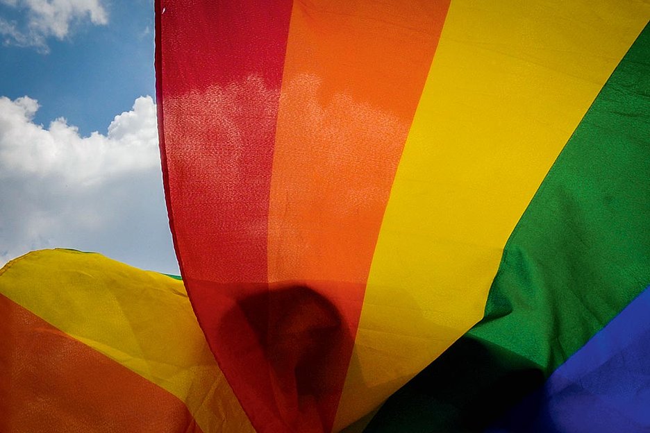 Foto: Dörthe Boxberg / Stadtrevue Selbstverständlichkeit, aber mittlerweile umkämpft: Regenbogenfahne