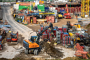 Bleibt bis mindestens 2031 Baustelle: Archivgelände am Waidmarkt