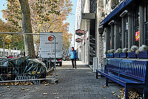 Geschärfter Blick für fehlende Sensibilität: Günter Bell an der Cäcilienstraße