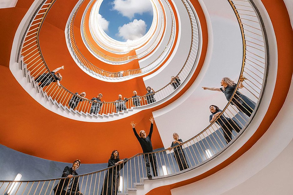 Sky is the Limit: Sebastian Gramss (Mitte) und seine Mitstreiter 