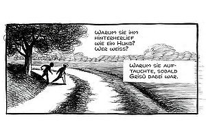 Die Enge der Provinz: »Dreimal Spucken« von Davide Reviati
