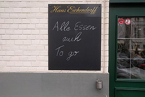 To go ist kein No go mehr — Die Corona-Pandemie hat auch die Gastronomie völlig verändert