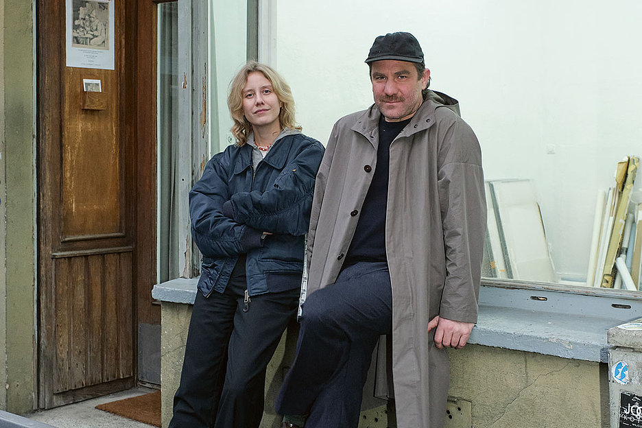 Foto: Viola Halfar Amelie Gappa und Timo Schmidt, kuratorisches Team La Felce, 2024, Foto: Viola Halfar