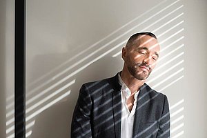 Einer der Stars der Cologne Jazzweek: Theo Bleckmann  © Lynne Harty