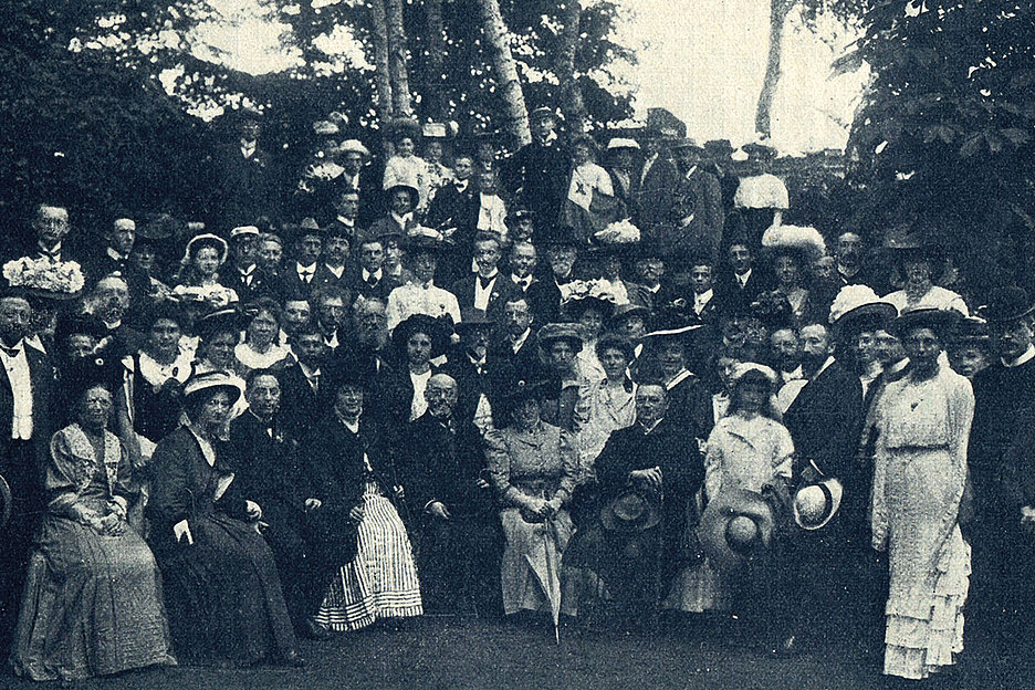 Foto: Wikimedia Commons Dr. Esperanto: Vierter Weltkongress 1908 in Dresden, Foto: Wikimedia Commons