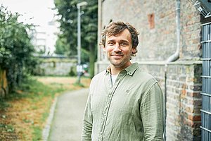 Immer freundlich: Alexander Tschechowski vom Kinderschutzbund Köln