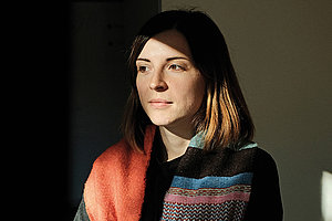 Alles auf Zucker: Dorothee Elmiger, Foto: Peter-Andreas Hassiepen 