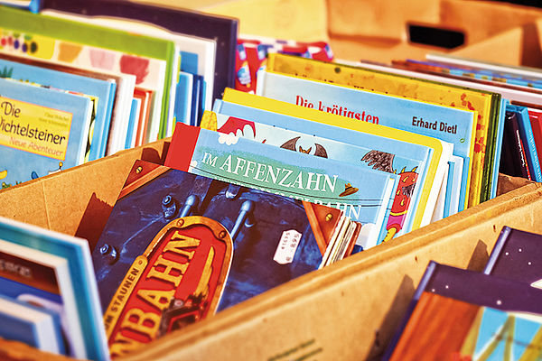 #stayathome, aber freiwillig: Wer gute Bücher hat, dem fällt die Decke nicht so schnell auf den Kopf, Foto: Pixabay