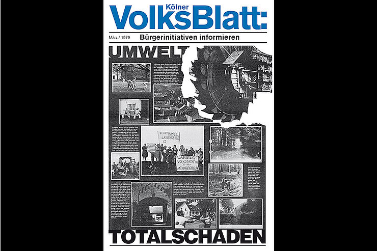 Titelblatt des VolksBlatts © DruckBetrieb