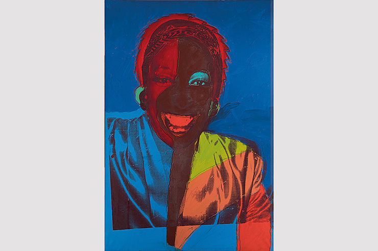 Ladies and Gentlemen (Wilhelmina Ross), 1975 © 2020 The Andy Warhol Foundation for the Visual Arts, Inc. Licensed by Artists Rights Society (ARS), New York; Foto: Patrick Goetelen, © Tate, London