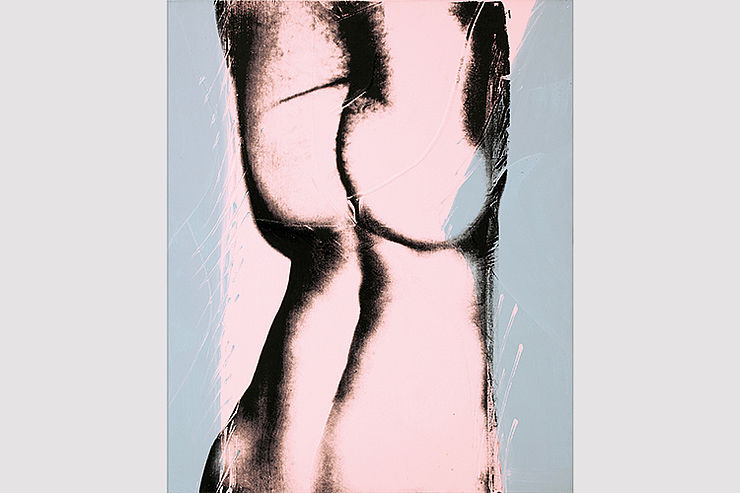 »Torso«, 1977 © 2020 The Andy Warhol Foundation for the Visual Arts, Inc. Licensed by Artists Rights Society (ARS), New York; Foto: ZOYA Gallery, Bratislava, Slovakia