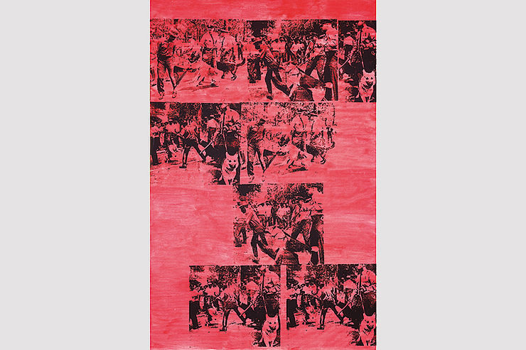 »Red (Pink) Race Riot«, 1963 © 2020 The Andy Warhol Foundation for the Visual Arts, Inc.  Licensed by Artists Rights Society (ARS), New York; Foto: rba Köln
