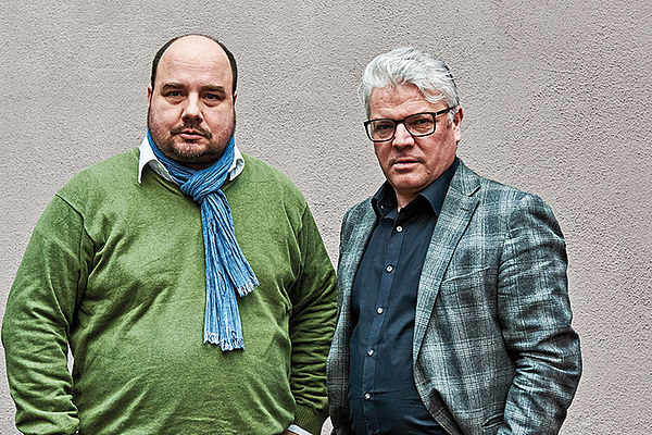 Krise im Blick: Jörg Beste und Peter Berner vom Architektur Forum Rheinland