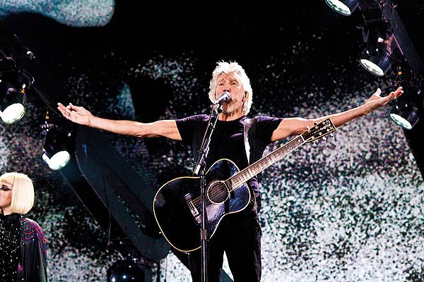 Verkünder auf der Bühne: Roger Waters; © Andres Ibarra