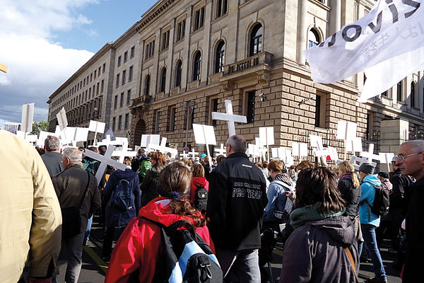 Christen und extreme Rechte vereint: Marsch für das Leben in Berlin 