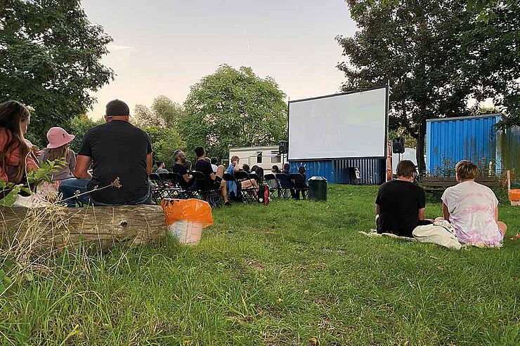Viel Lärm um einen schönen Abend: Kino im Generationenpark, Foto: Swetlana Vinnik