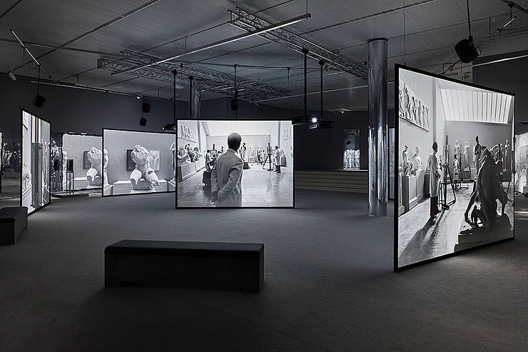 Isaac Julien, What Freedom Is To Me, Installationsansicht, Kunstsammlung Nordrhein-Westfalen, 2023, Foto: Achim Kukulies 