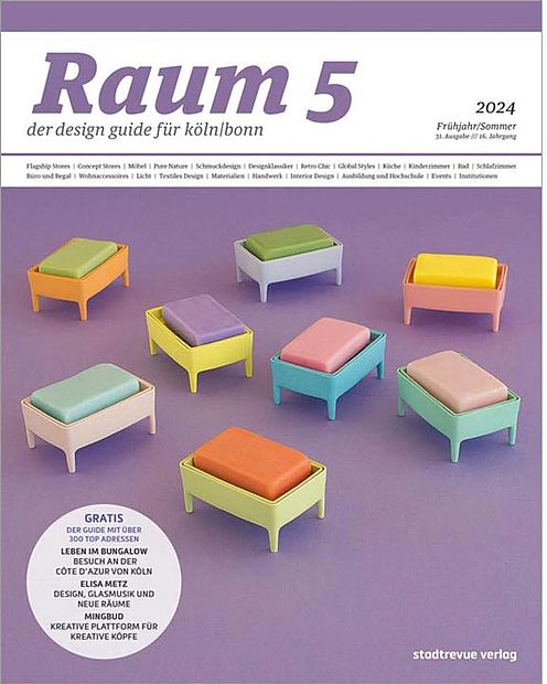 Heftcover: Raum 5 — Der Design-Guide für Köln/Bonn