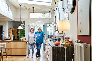 »Sollen wir unser Haus in der Mitte durchschneiden?«: Liane Szczesny und Bert Rondorf