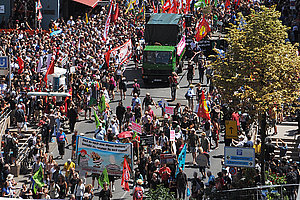 So schön wird‘s nie wieder: Demo gegen das NRW-Polizeigesetz 2018, Foto: johempel.com