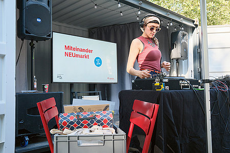 Gekommen, um zu bleiben: Sommerprogramm auf dem Neumarkt (Foto: Claus Daniel Herrmann)