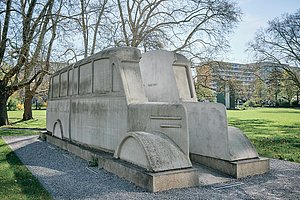 Wo sie hielten, wartete der Tod: Die grauen Busse des NS, Foto: Thomas Schäkel