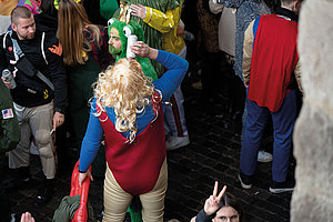 Dufte Party, aber wer ist hier eigentlich der Veranstalter? Sessionseröffnung im vergangenen Jahr 