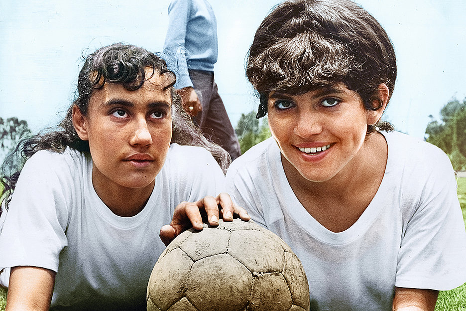 Foto von Martha Coronado und Alicia Vargas