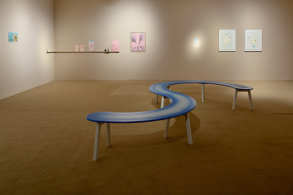 Foto: Simon Vogel Ausstellung, Kunst im Raum