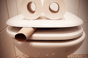 Nicht immer selbstverständlich – Klopapier